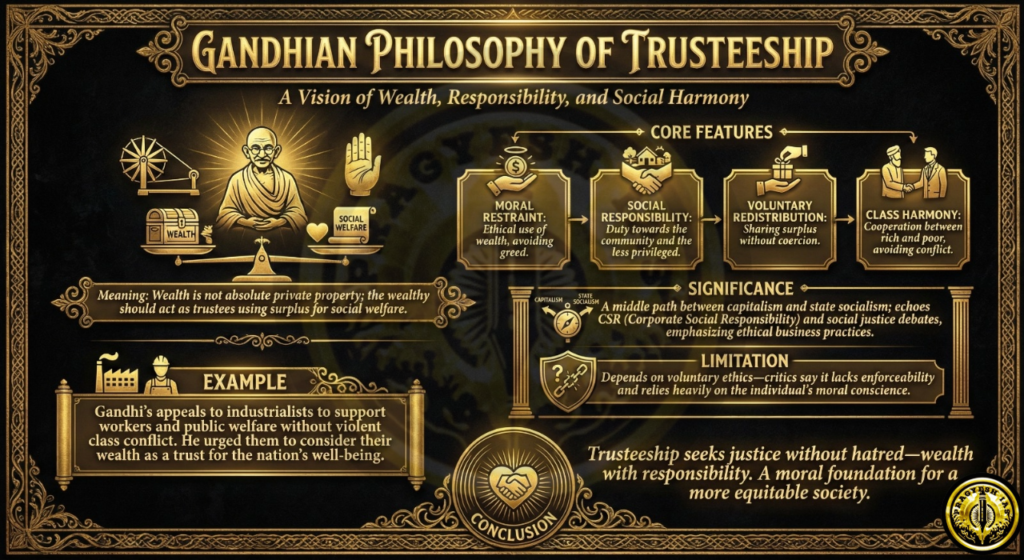 Gandhian Philosophy of Trusteeship